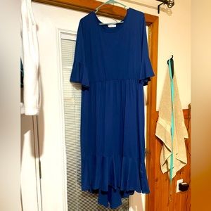 Butter soft boutique high low dress! Never Worn!!